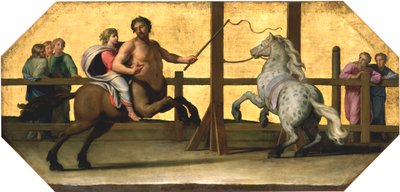 The Education of Achilles: The Riding Lesson, 17th Century by Jean Baptiste de Champaigne