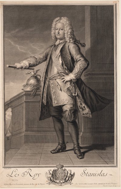 Stanislas Leszczynski, King of Poland by Jean Baptiste van Loo