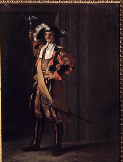 Switzerland of the Pontifical Guard by Jean Barbault