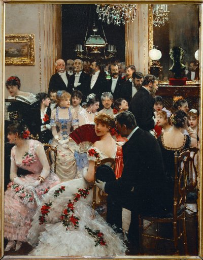 An Evening Entertainment by Jean Beraud