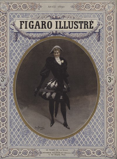 Harlequin End of Century by Jean Beraud