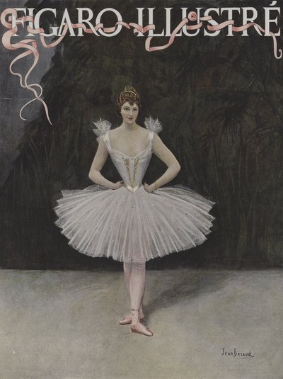 The Dancer (Cover of Le Figaro Illustre, February 1895) by Jean Beraud