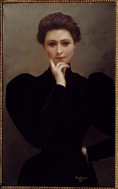 Meditation by Jean Beraud