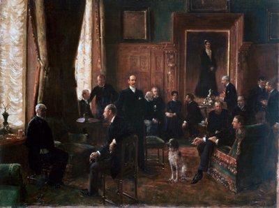 The Salon of the Countess Potocka by Jean Beraud