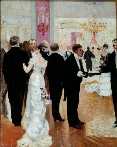 The Reception by Jean Beraud