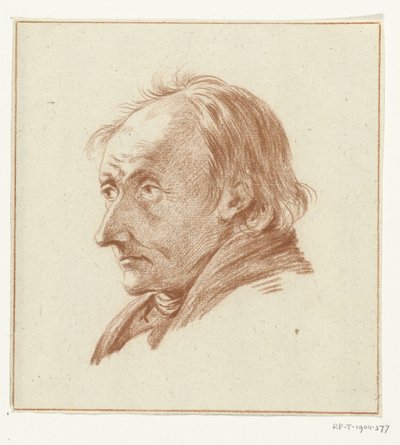Bust of a Man, Facing Left by Jean Bernard