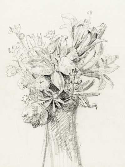 Flowers in a Vase by Jean Bernard