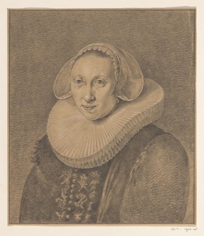 Portrait of Cornelia Pronck by Jean Bernard