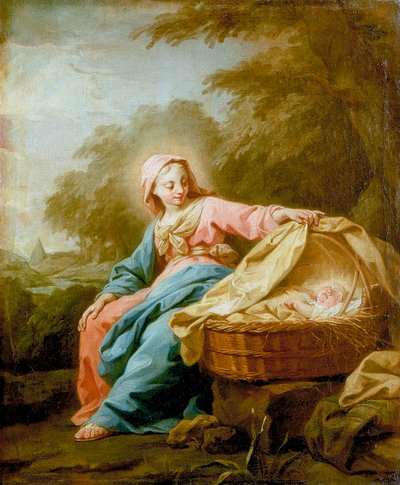 Rest on the Flight into Egypt by Jean Bernard Restout