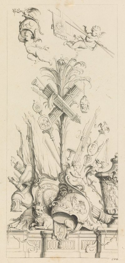 Trophies Newly Invented by J.B. Toro, 1716 by Jean Bernard Toro