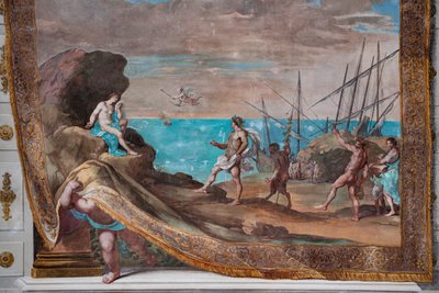 Bacchus Reaches Ariadne Abandoned by Theseus on the Island of Naxos by Jean Boulanger