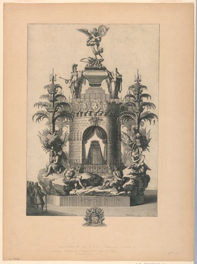 Catafalque of Henri de la Tour d