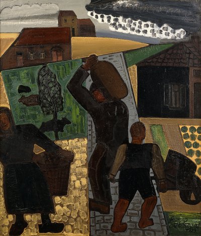 Returning Home from Work by Jean Brusselmans
