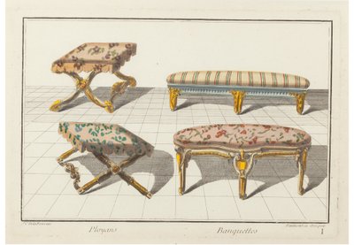 Ployans, Banquettes. Nouvelle Iconologie Historique ou Attributes Hierogliphyques, c.1768 by Jean Charles Delafosse