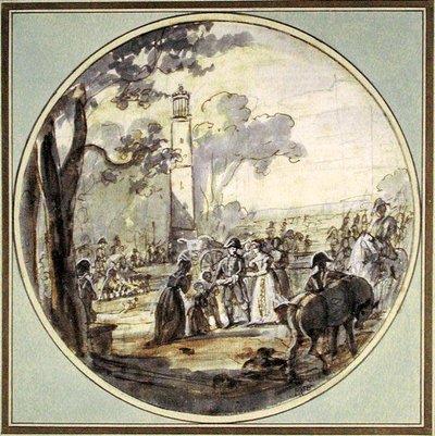 Napoleon I at Saint-Cloud by Jean Charles Develly