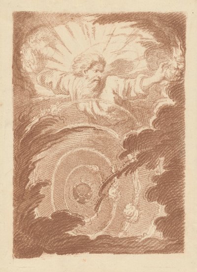 God the Father Creating the Heavens by Jean Charles François