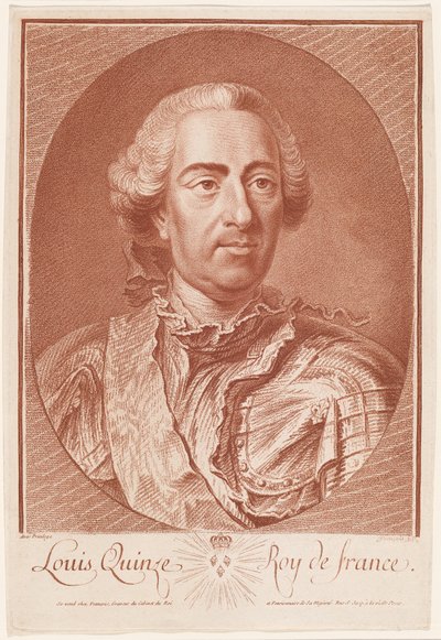 Louis Quinze, King of France by Jean Charles François