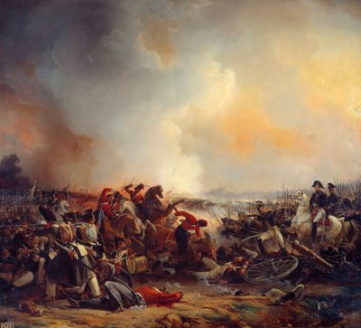 Battle of Polotsk on 18/08/1812 by Jean Charles Langlois