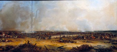 The Battle of Moskova by Jean Charles Langlois