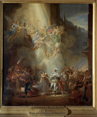 The Conversion of Henri de Joyeuse by Jean Charles Tardieu