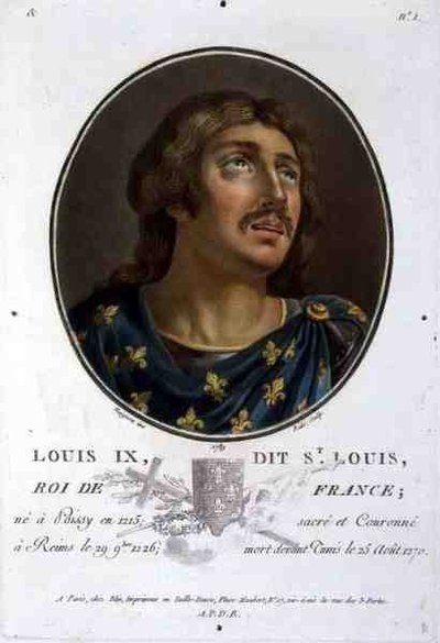 Portrait of Louis IX, Called 