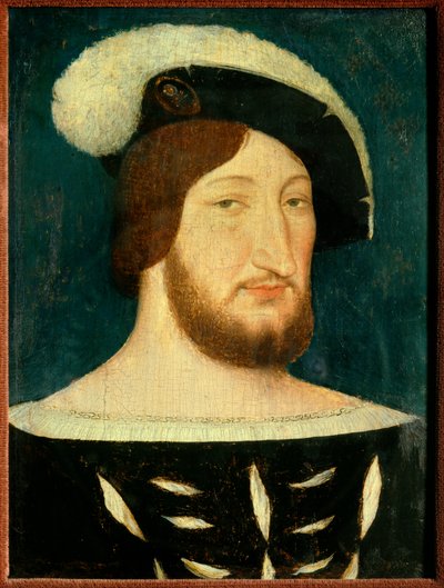 Portrait of Francois I, King of France by Jean Clouet