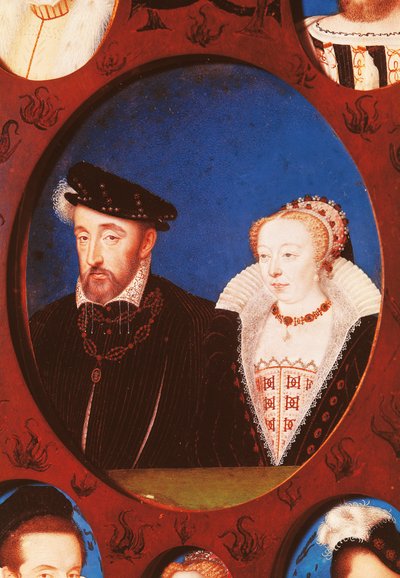 Portrait of Henry II of France by Jean Clouet