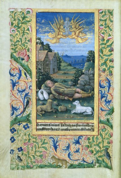 Saint Roch, from the Hours of Louis d