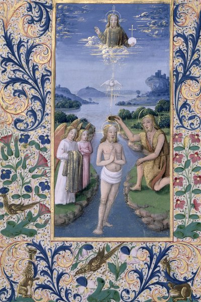 Baptism of Christ, from the 