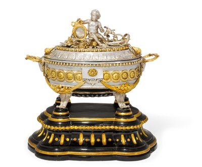 Soup tureen, cover and stand, Malines, c.1780 by Jean Corneille Hendrickx