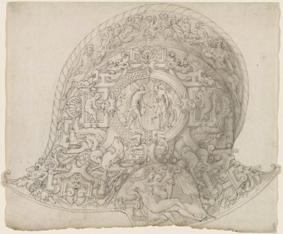 Design for a Burgonet Helmet by Jean Cousin the Elder
