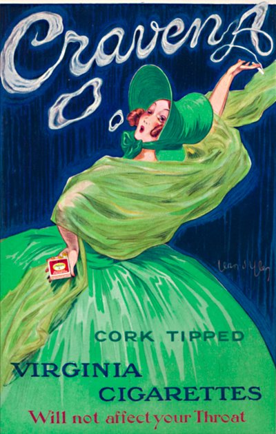 Craven A - English Poster by Jean D