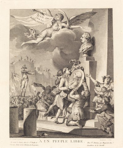 To a Free People by Jean Dambrun after Jean Michel Moreau
