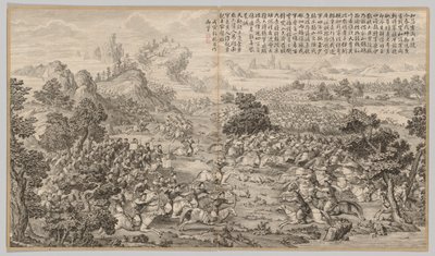 Victory at Heluo Heshi: from Battle Scenes of the Quelling of Rebellions by Jean Denis Attiret