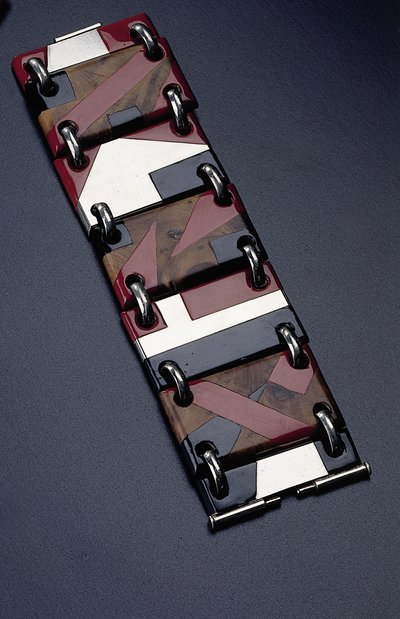 Thuya bracelet, c.1930 by Jean Dunand