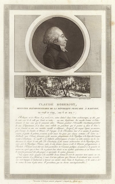 Portrait of Claude Roberjot by Jean Duplessi Bertaux