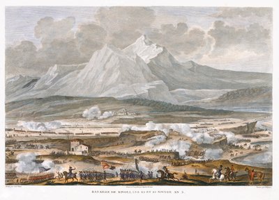 The Battle of Rivoli, 25 and 26 Nivose, Year 5 by Jean Duplessis Bertaux