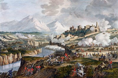 The Battle of Rovereto, Italy, 18 Fructidor, Year 4 September 1796 by Jean Duplessis Bertaux
