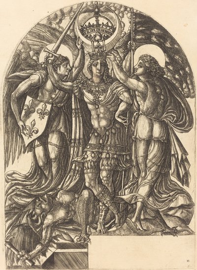 Henry II as the Victorious Saint Michael by Jean Duvet