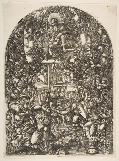 Saint John Summoned to Heaven, from the Apocalypse by Jean Duvet
