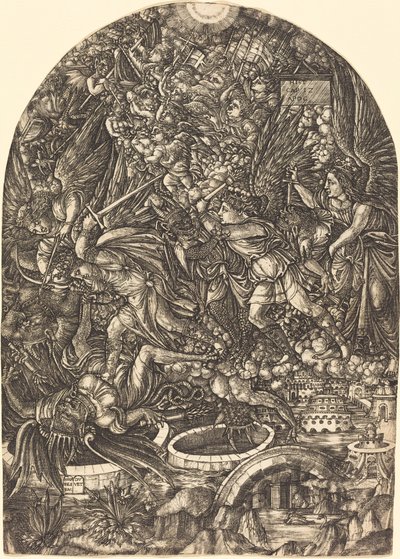 Saint Michael and the Dragon by Jean Duvet
