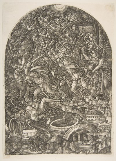 Saint Michael and the Dragon, from the Apocalypse by Jean Duvet