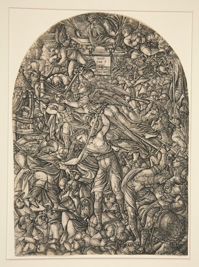 The Angel Sounding the Sixth Trumpet, from the Apocalypse Series by Jean Duvet