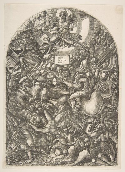 The Angel in the Sun Calling the Birds of Prey, from the Apocalypse by Jean Duvet