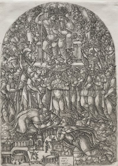 The Apocalypse: An Innumerable Multitude which stand before the Throne by Jean Duvet