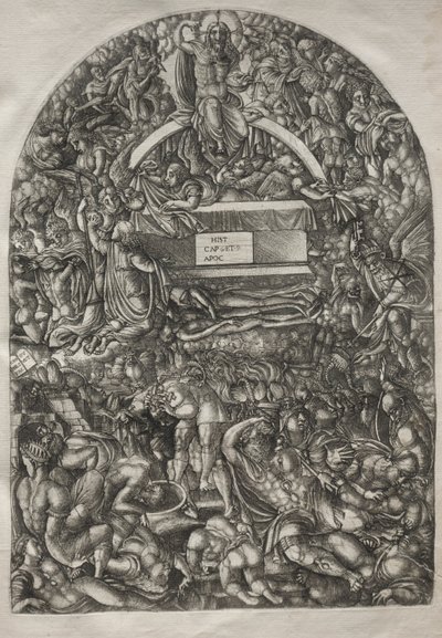The Apocalypse: A Star Falls and Makes Hell to Open, 1546-1556 by Jean Duvet