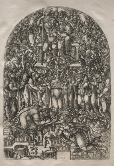 The Apocalypse: An Innumerable Multitude Which Stand before the Throne by Jean Duvet