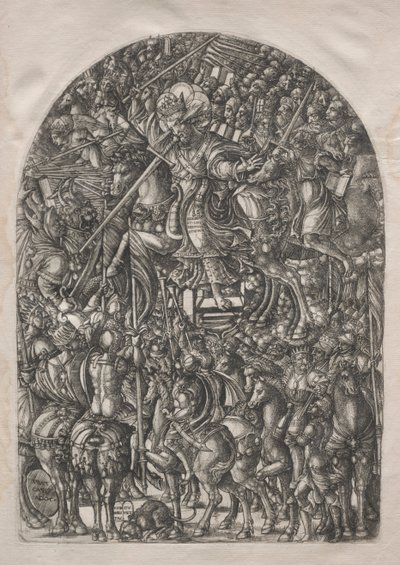 The Apocalypse: Christ Mounted on a White Horse by Jean Duvet