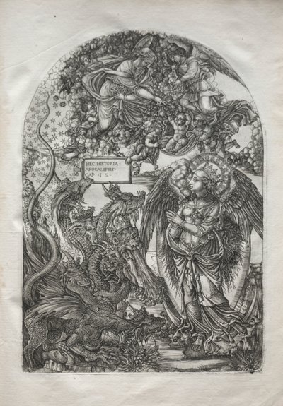 The Apocalypse: St. Michael and the Dragon, 1546-1556 by Jean Duvet