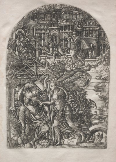 The Apocalypse: The Angel Shows St. John the New Jerusalem by Jean Duvet